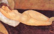 Amedeo Modigliani nude witb necklace oil painting on canvas